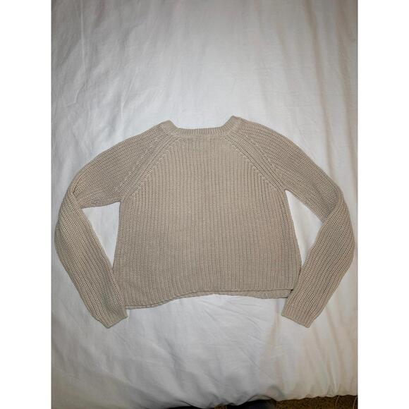 Forever 21 Cream Sweater Small - Picture 3 of 3